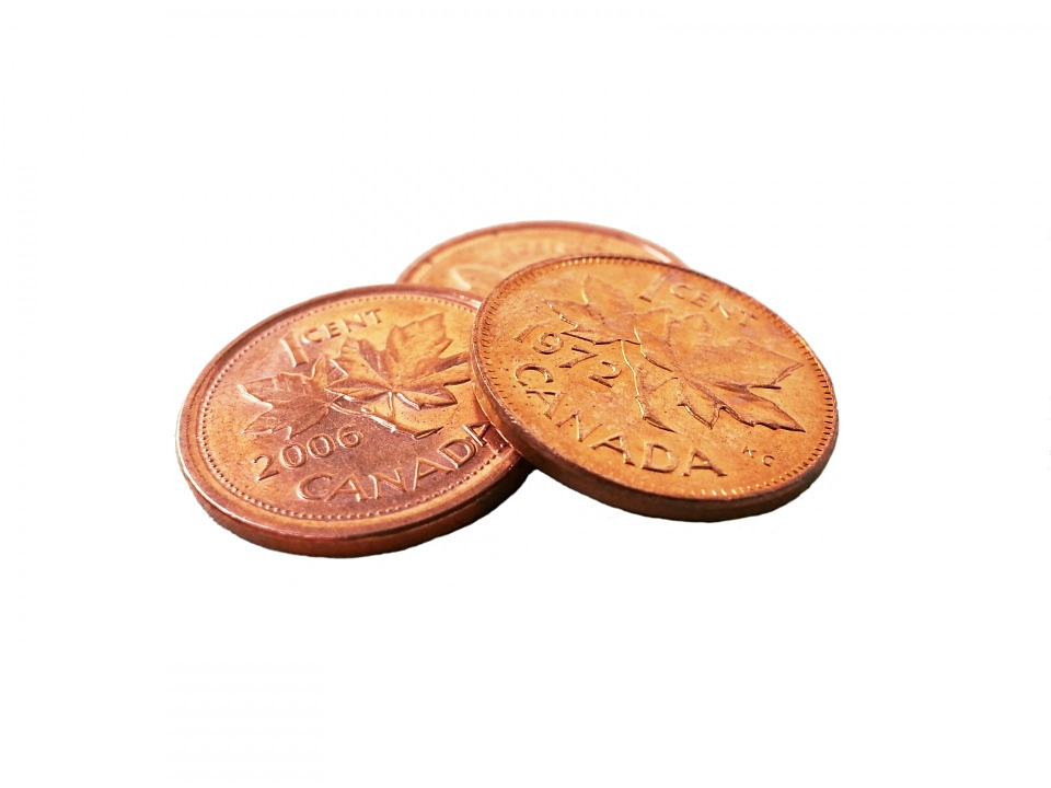 kanadské mince